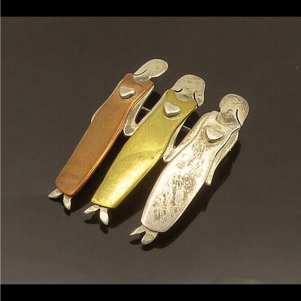 Sterling “Far Fetched” broach pin
